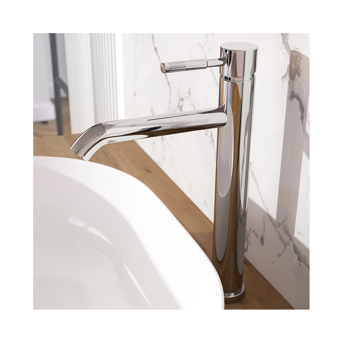 Miscelatore a canna alta per lavabo | Xenon