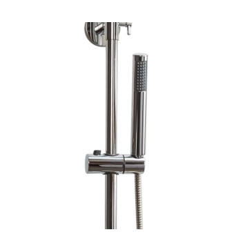 Colonna Doccia con asta e soffione 20cm, rubinetto di qualità top | Pop