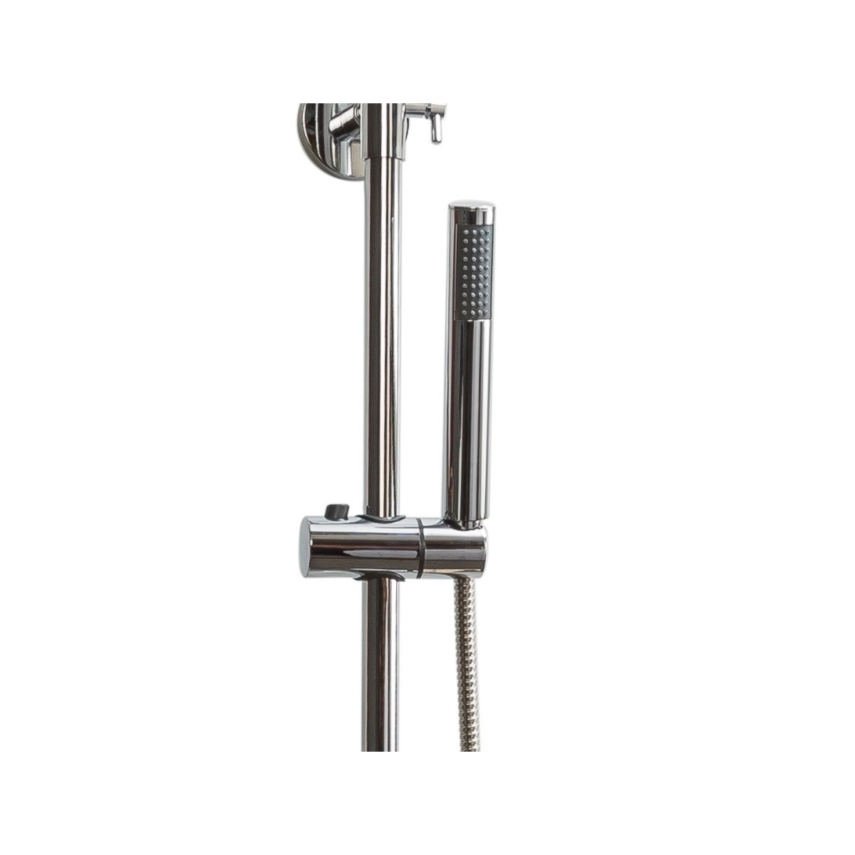 Colonna Doccia con asta e soffione 20cm, rubinetto di...