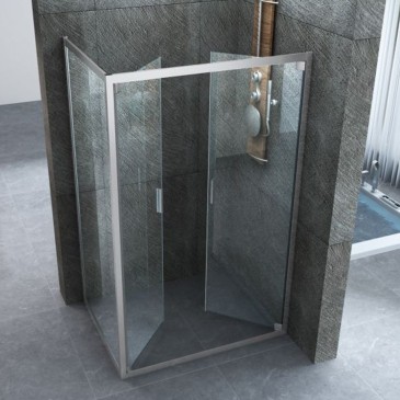 Box doccia due lati apertura Saloon | Mondialshop