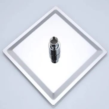 Pomme de douche carrée en acier 20 25 30 40