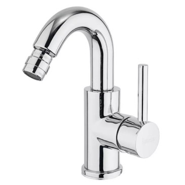 Rubinetto monoleva per bidet con bocca girevole cromato Jackie