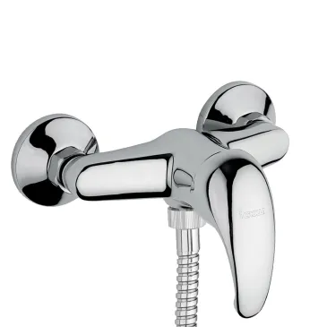 Groupe de douche extérieur avec duplex chromé | Requin