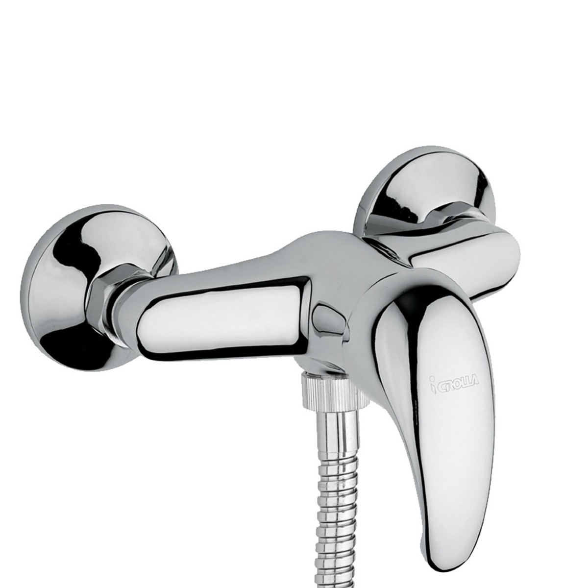 Groupe de douche extérieur avec duplex chromé | Requin