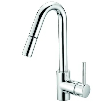 Jackie Chrom-Waschtischmischer mit ausziehbarer Dusche