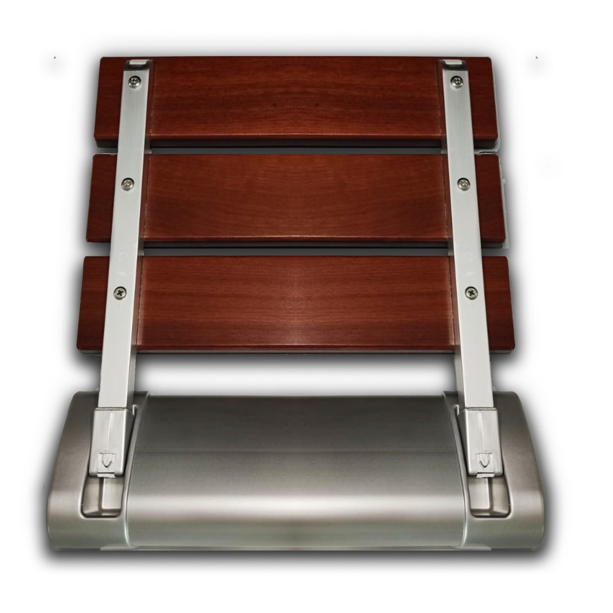 Chaise murale pour douche et baignoire refermable en bois...