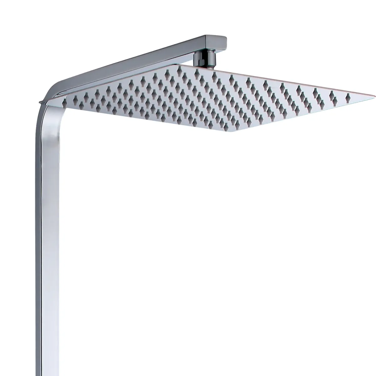 Colonne de douche sans mitigeur avec pommeau de douche et...