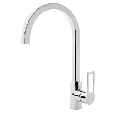 Rubinetto miscelatore da cucina cromato Jacob