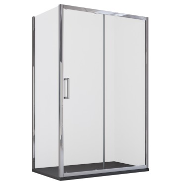 Cabine de douche d'angle coulissante Agatina 195 mm à deux côtés | Mondialshop