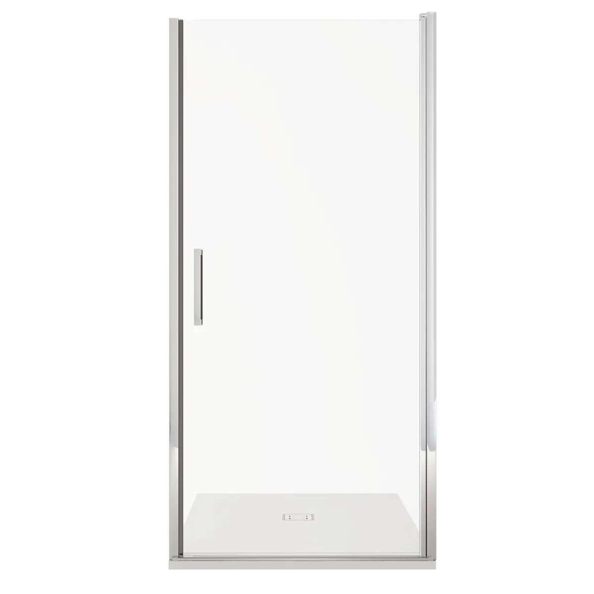 Porta doccia nicchia anta battente H195cm anticalcare SALEMA