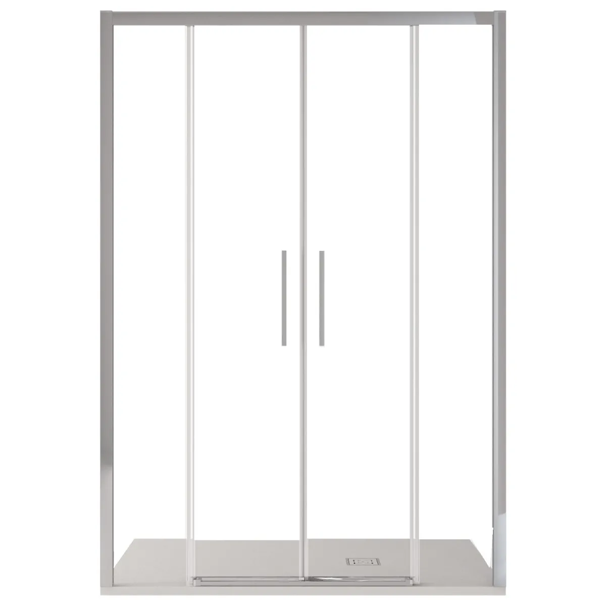 Porte de douche coulissante LAGOA DUO avec 2 portes...
