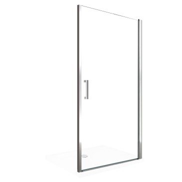 Porta Doccia Nicchia Battente NICLA 8mm H200 Anticalcare