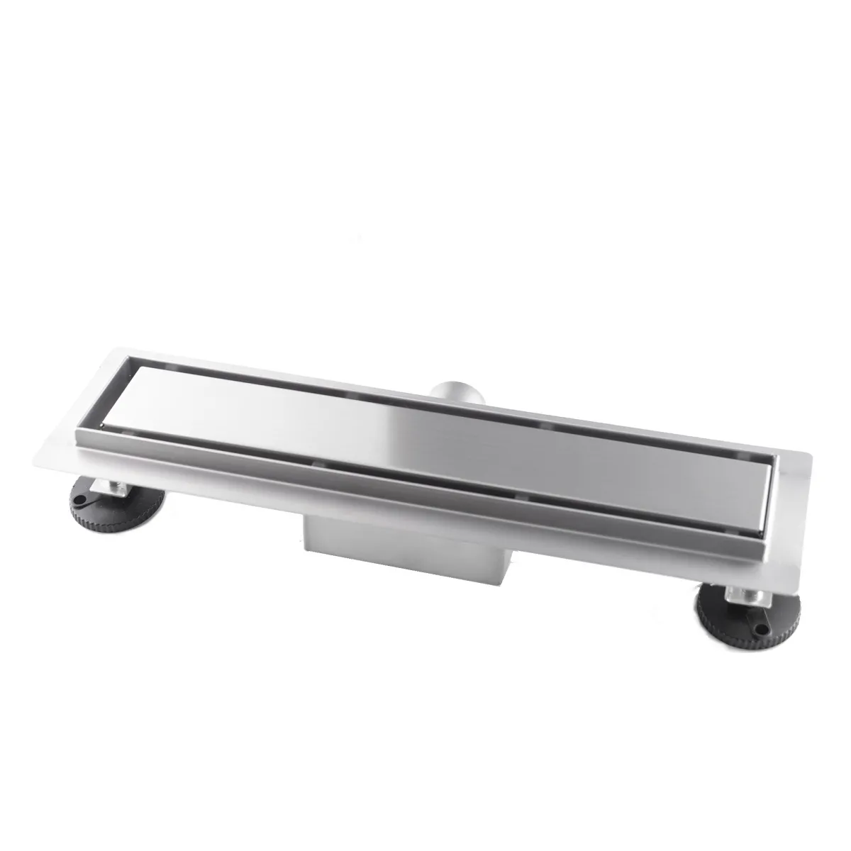Canalina di scarico doccia filo pavimento inox o...