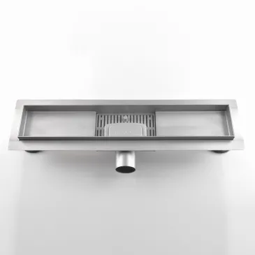 Badezimmer-Ablaufrinne mit...