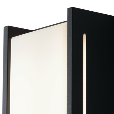 Applique da parete per esterno 18W a led antracite  Square