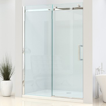 Niche de porte de douche sans profilés 8mm coulissante PIERRE
