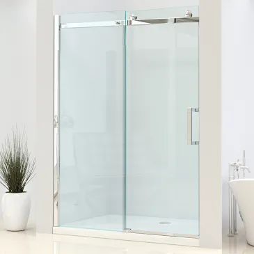 Niche de porte de douche sans profilés 8mm coulissante PIERRE