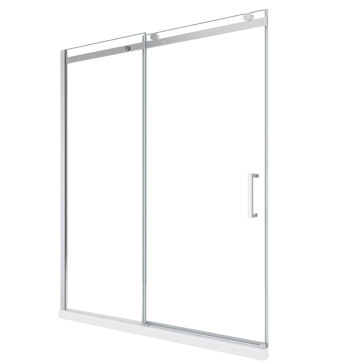 Niche de porte de douche sans profilés 8mm coulissante...