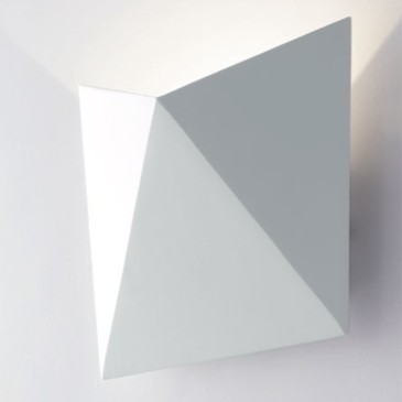 Applique da parete per esterno 7W a led bianca Diamond