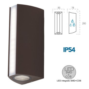 14W LED-Außenwandleuchte...