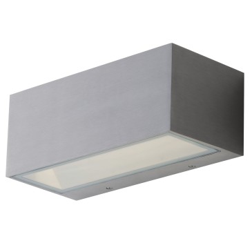 Außenwandleuchte 20W Nickel Box