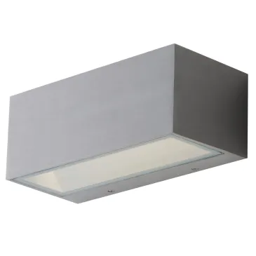 Applique da parete per esterno 40W nickel Box