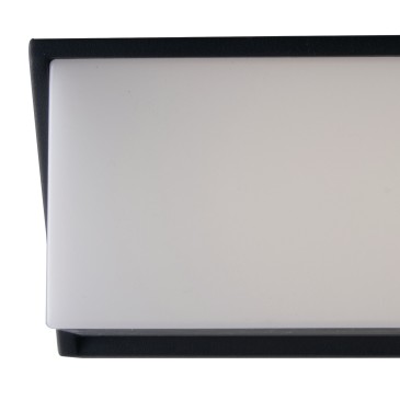 Applique da parete per esterno 12W a led antracite Liz