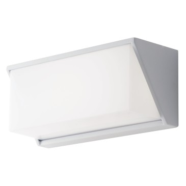 Applique da parete per esterno 12W a led bianca Liz