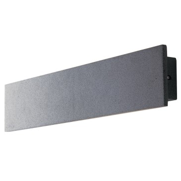 Applique da parete per esterno 16,9W led doppia emissione grigia Borg