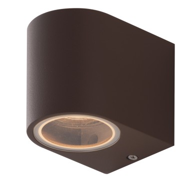 Applique da parete per esterno 35W GU10 corten Simply