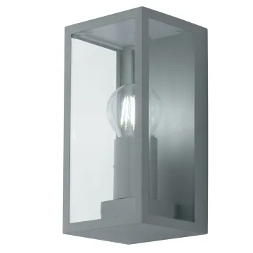 Außenwandleuchte 42w E27 Silber Lampe