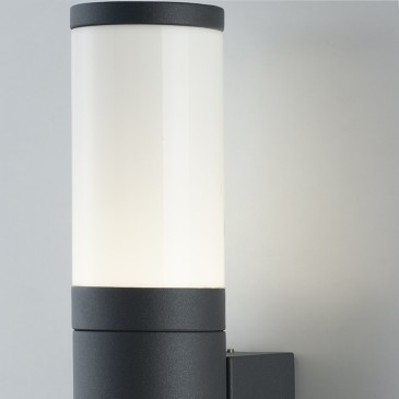Explorer 13W anthrazitfarbene LED-Außenwandleuchte