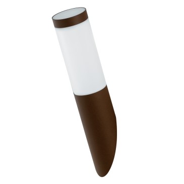Applique murale moderne TOKYO en acier inoxydable finition bronze 1 xE27 max 60W