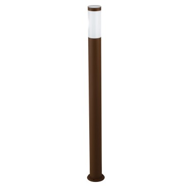Paletto luce da esterno 40W E27 110x11 bronzo Onsen