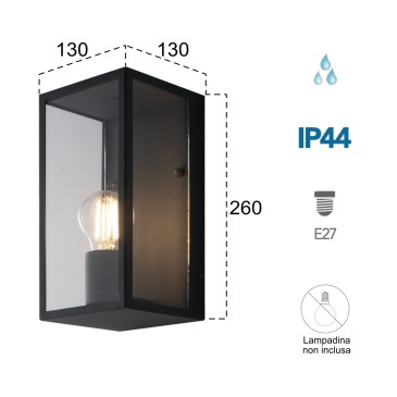 Außenwandleuchte 60W E27...