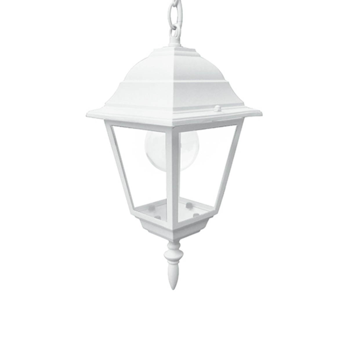 Lanterna Classica a Sospensione Bianca | Mondialshop