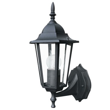 Applique murale d'extérieur lanterne orientée vers le haut | Mondialshop