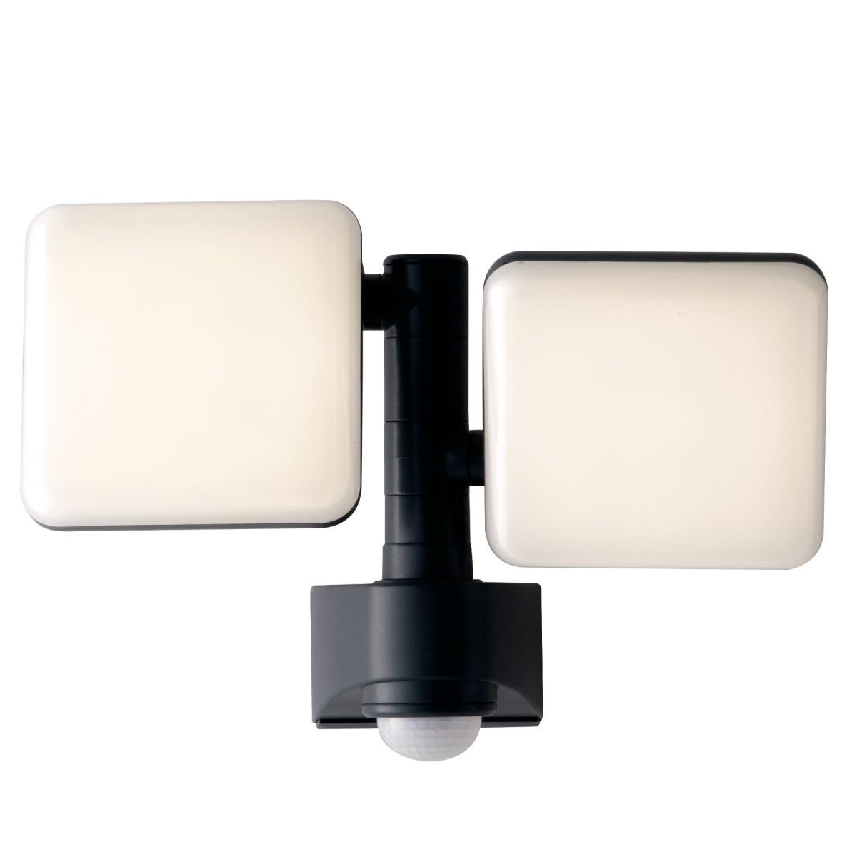 Proiettore da esterno 2x10W a led con sensore antracite...