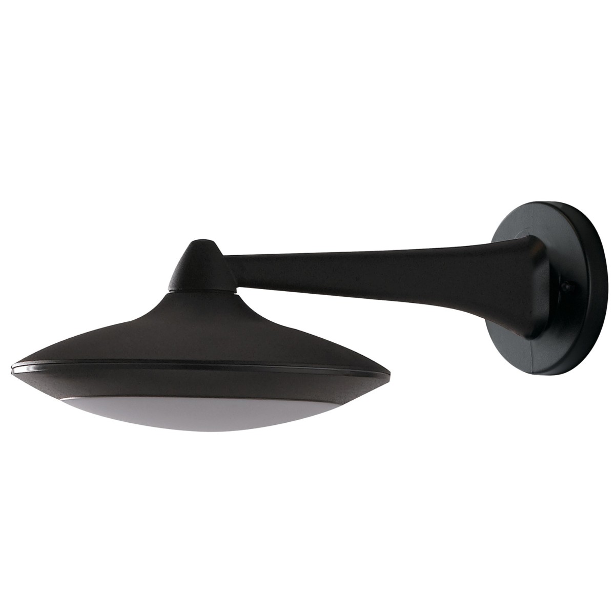 12-W-LED-Außenwandleuchte, Weiß oder Schwarz | Mondialshop