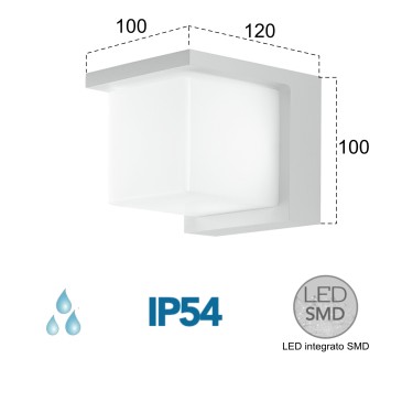 Applique da Esterno Moderna LED 13W | Mondialshop