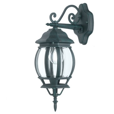 Lanterna Classica da Esterno Nero e Verde | Mondialshop