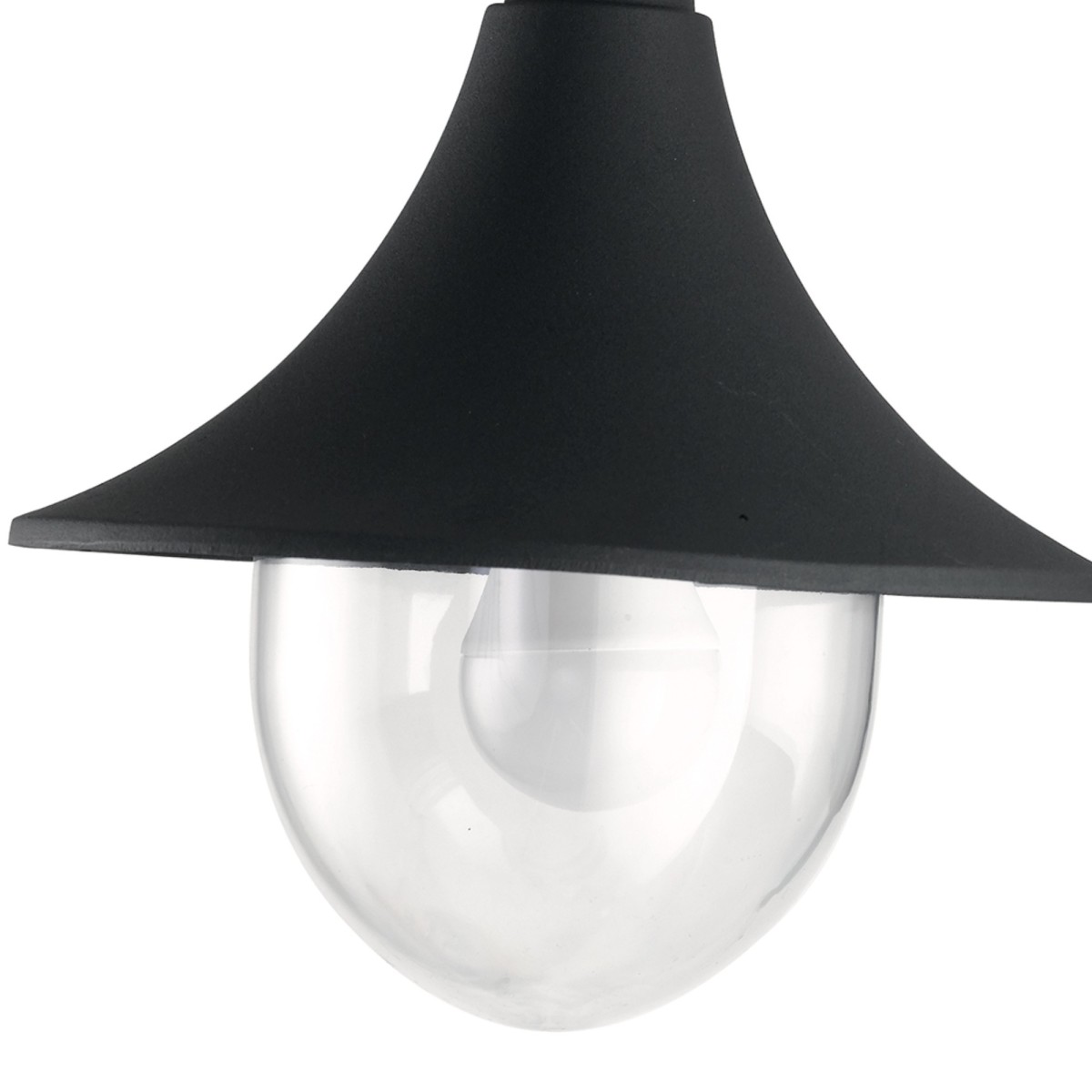 Lanterne d'extérieur noire classique | Mondialshop