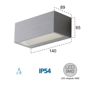 Applique d'extérieur à led...