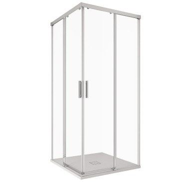 Box doccia 2 lati con apertura scorrevole h195 ADRY