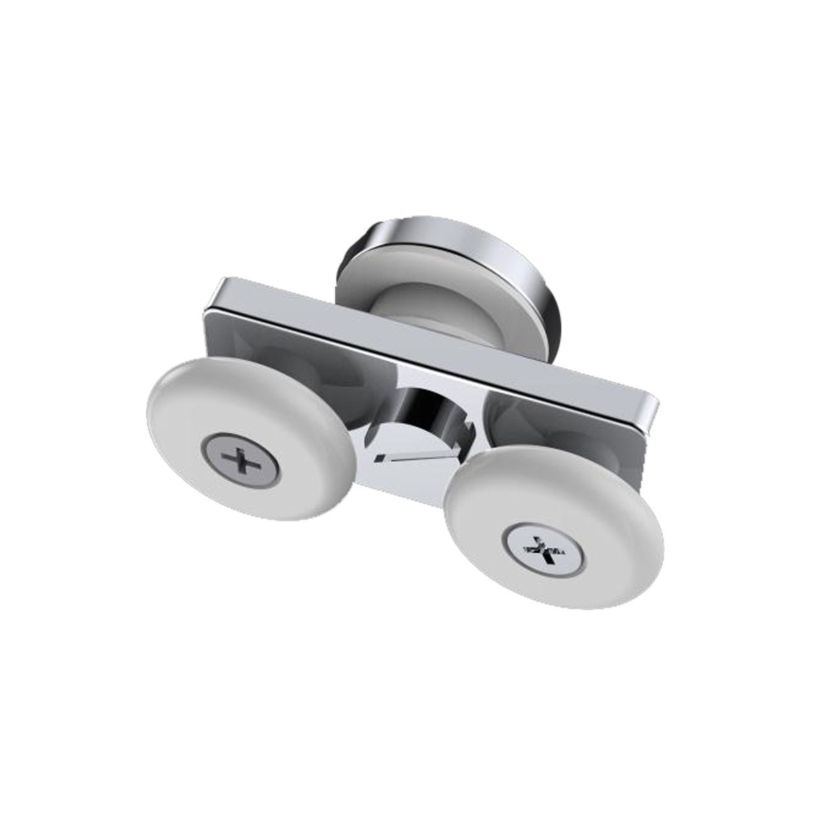 Porte de douche coulissante pour niche H200 Anticalcaire...