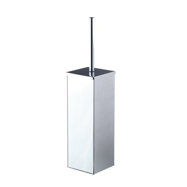 Set accessori da bagno cromati in vetro satinato Zurigo