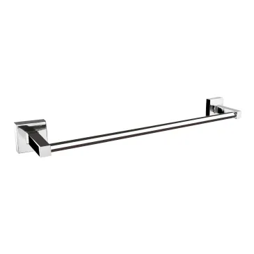 Set accessori da bagno cromati in vetro satinato Zurigo