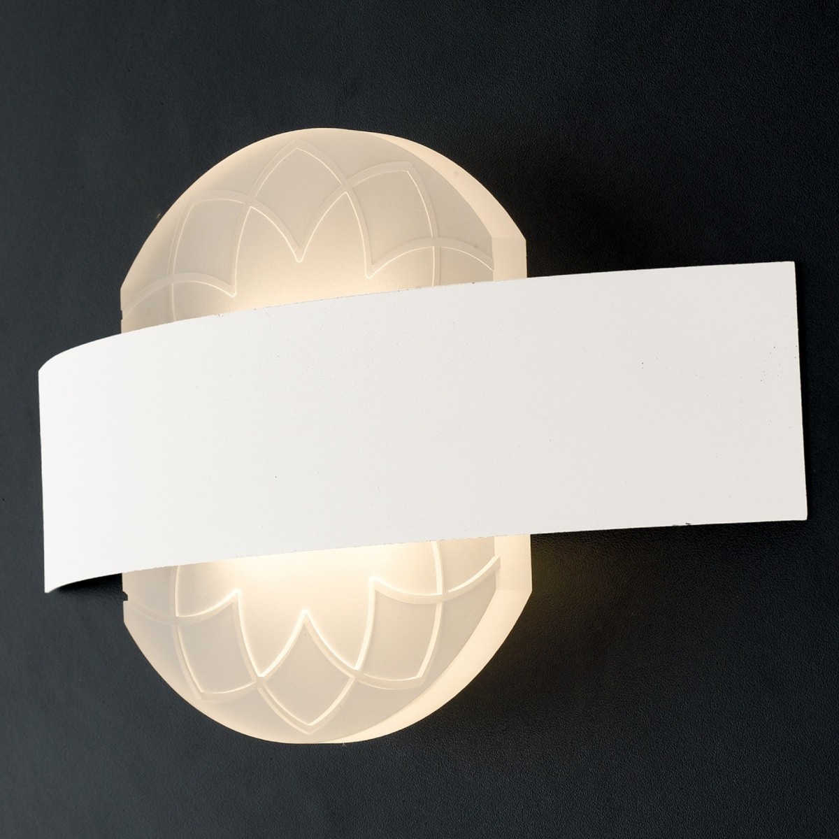 Applique murale LED blanche moderne d'intérieur |...