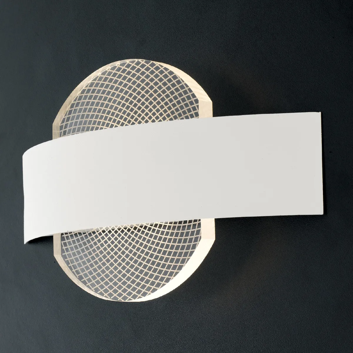 Applique murale LED blanche moderne 10 W | Mondialshop