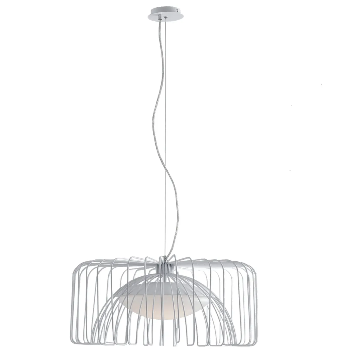 Lampada a sospensione 24W a led bianca PANTHER. Design...